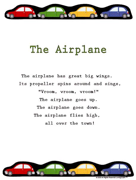 what rhymes with airplane.